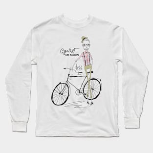 Hipstez clclist Long Sleeve T-Shirt